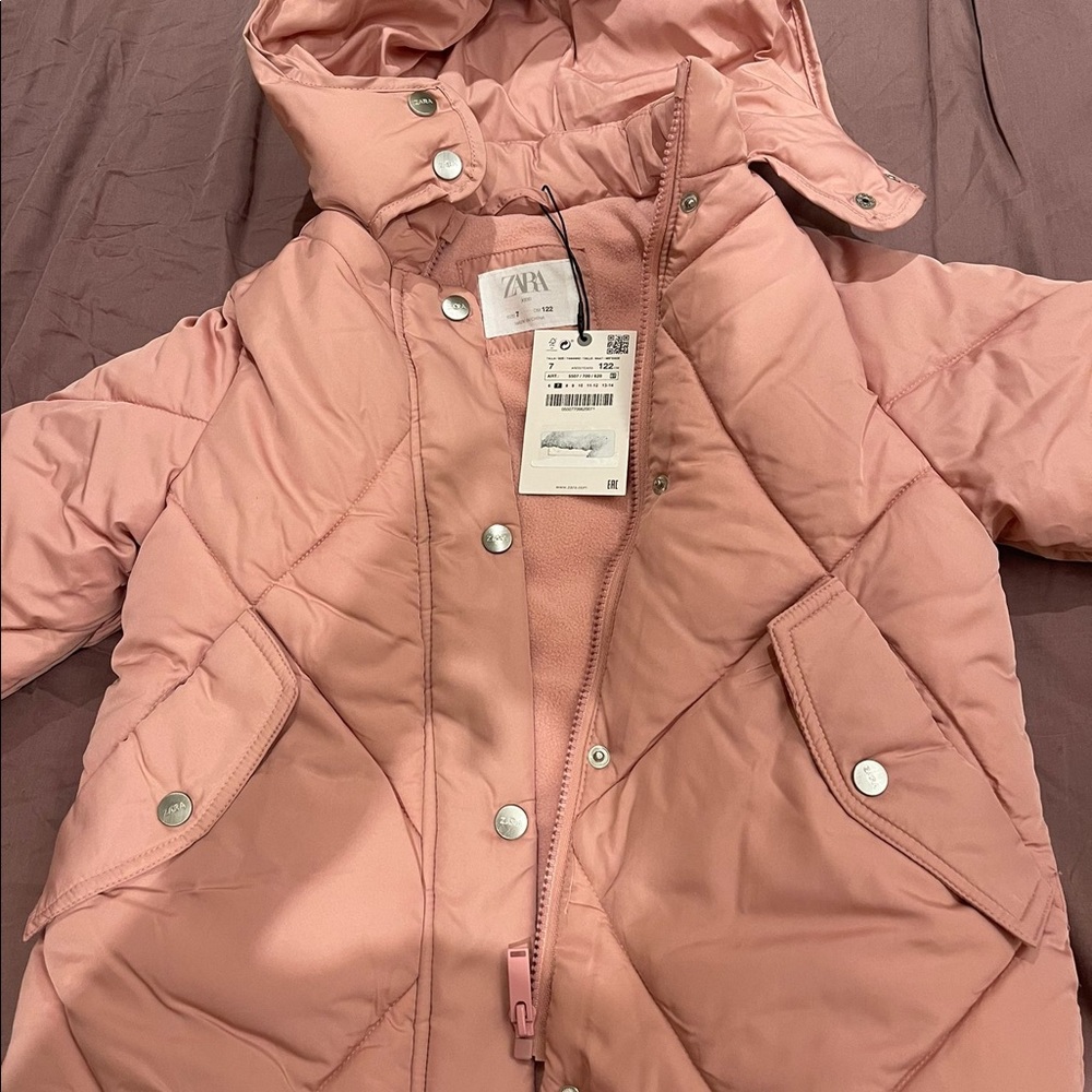 Brand New Pink Girls Zara Jacket